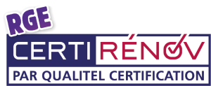 Certification RGE CertiRénov par Qualitel Certification