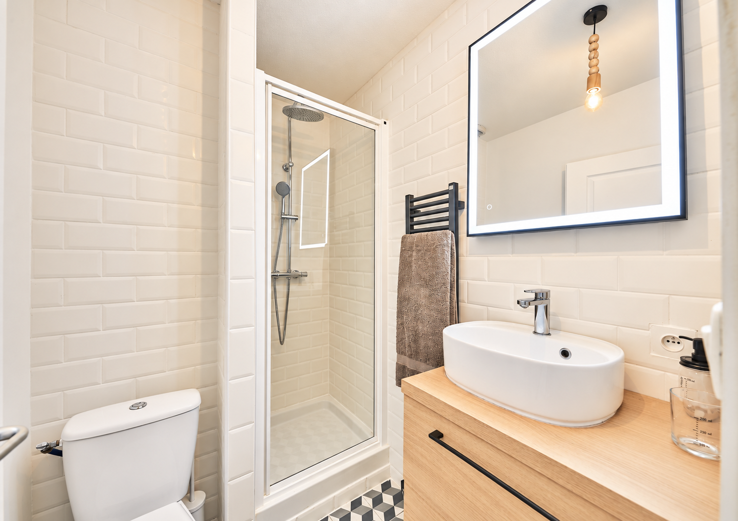 Salle de bain du projet Max Coyne à Bègles